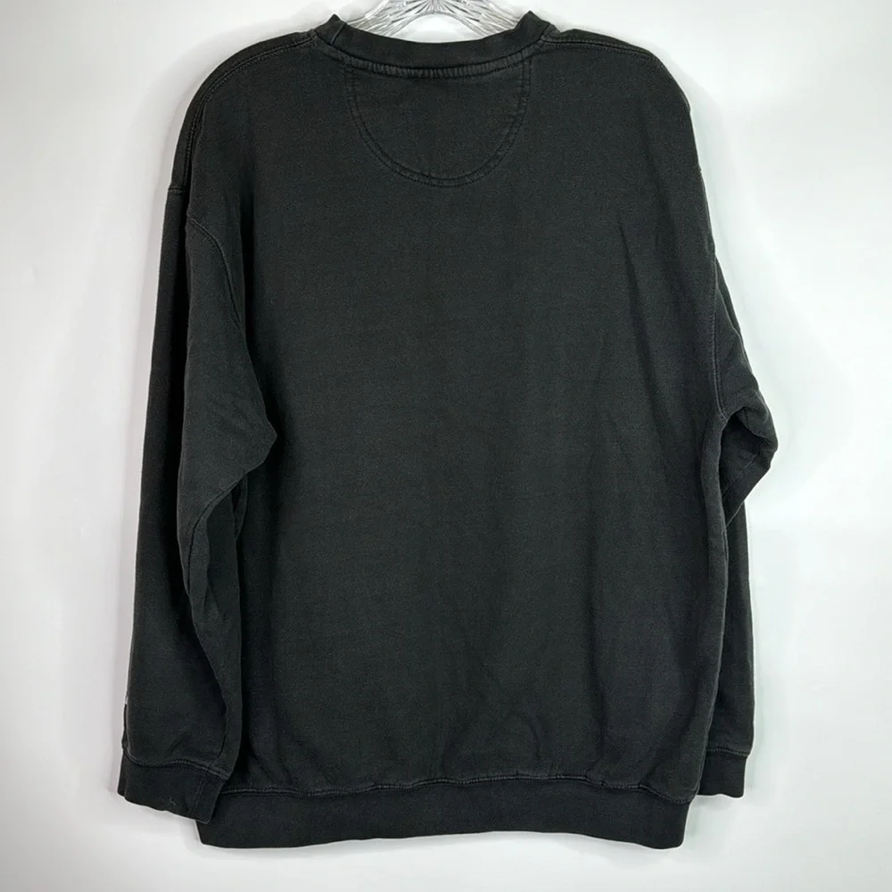 Vintage Pro Player UW Badgers Wisconsin Black Crew Sweatshirt XL 90s